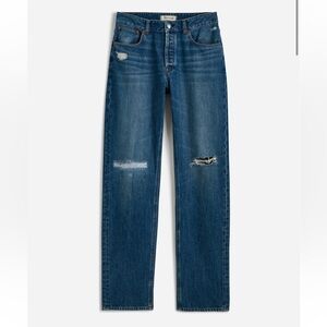 Madewell Jeans Curvy Straight Crop Jean Women’s size 27 NEW